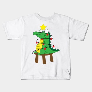 Puake Christmas Tree Kids T-Shirt